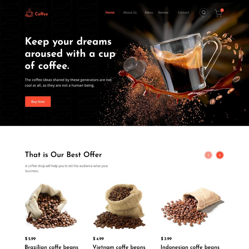 Landing Page Website Showcase
